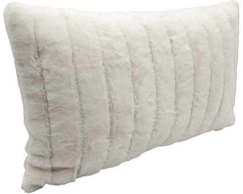 Decoratief kussen met vachtstructuur