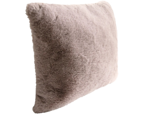 Decoratief kussen met bontlook