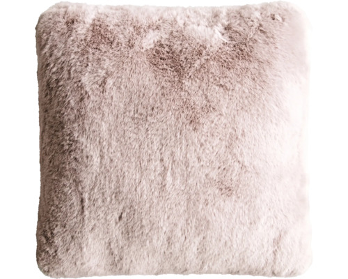 Vierkant kussen met vachtstructuur