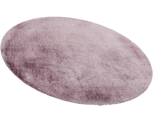 Ovaal hoogpolig tapijt