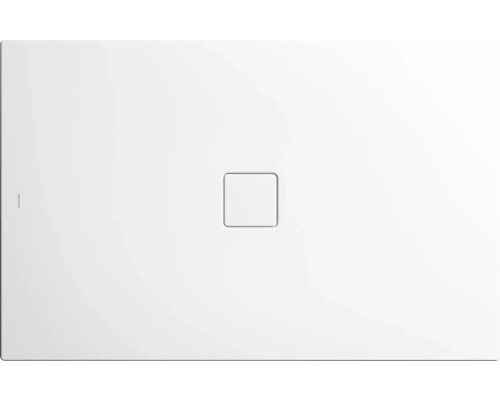 Rechthoekige douchebak met vierkante afvoer