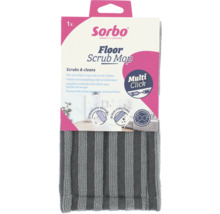 Sorbo Floor Scrub Vlakke microvezelmop met scrubstrepen