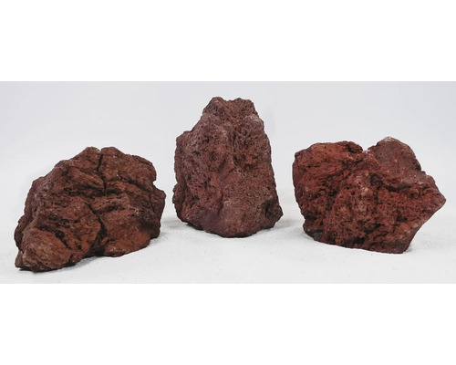 ORBIT Decoratiesteen Island Lava bruin 13 x 9 cm Drie lavastenen voor aquaria