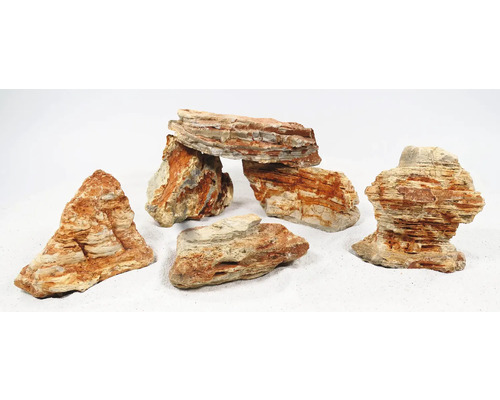 ORBIT Decoratiesteen Colorado Rock bruin 10 x 6 cm Decoratieve versteende objecten voor aquariumdecoratie