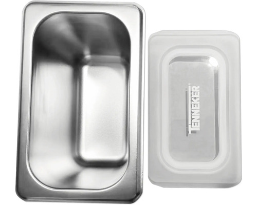 Roestvrijstalen container met deksel