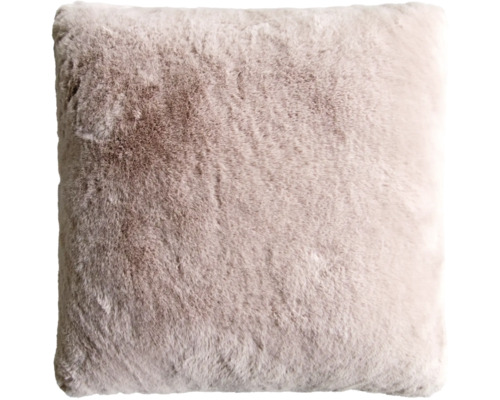 Vierkant sierkussen met bontlook