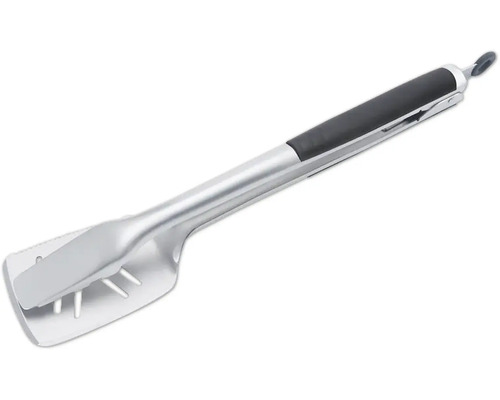 Roestvrijstalen barbecue tang met ribbelhandvat