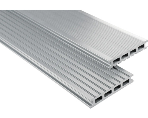 Monsterstukje KONSTA Vlonderplank Primera WPC grijs 145x26 mm,