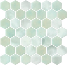 Zeshoekige tegels voor wand en vloer