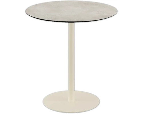Ronde tafel met centrale voet