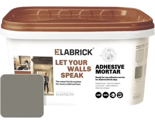 ELABRICK Lijmmortel cementgrijs 5kg