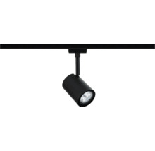 Zwarte LED-spot voor railsysteem