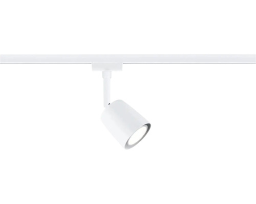 Witte LED-spot op stroomrail