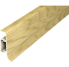 Plint met houten decor