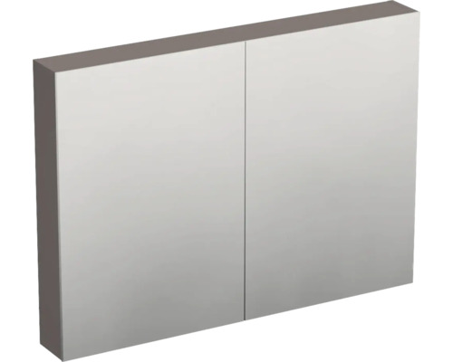 JUNGBORN Spiegelkast Trenta 72x100x14,4 cm basalto glans