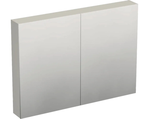 JUNGBORN Spiegelkast 2-deurs Trenta 100x72x14,4 cm kasjmier glans