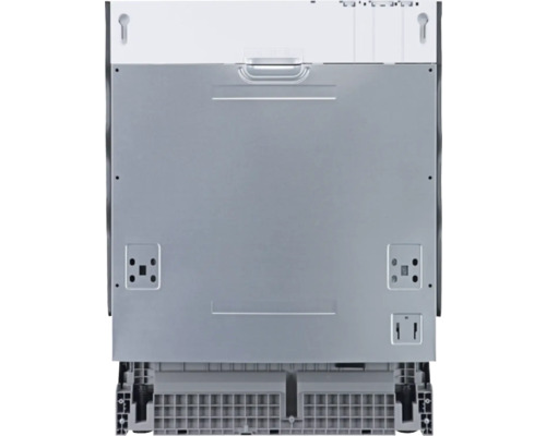 Achteraanzicht van een vaatwasser om de installatie te illustreren