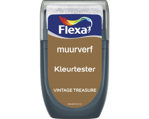 FLEXA Muurverf kleurtester Vintage Treasure 30 ml