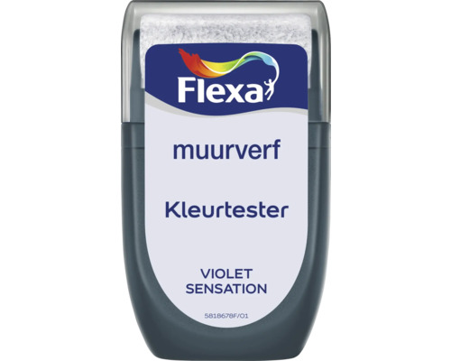 FLEXA Muurverf kleurtester Violet Sensation 30 ml