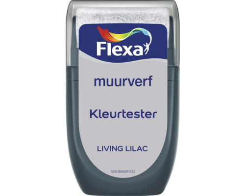 FLEXA Muurverf kleurtester Living Lilac 30 ml