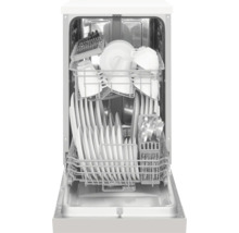 Vaatwasser met vaat en bestek