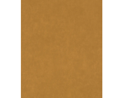 RASCH Vliesbehang 330137 Paraiso effen cognac Effen achtergrond