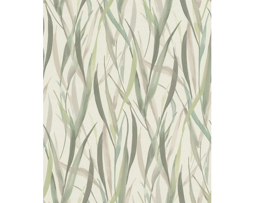 RASCH Vliesbehang 330212 Paraiso bladeren beige/groen