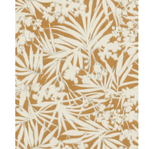 Behang met plantenmotief