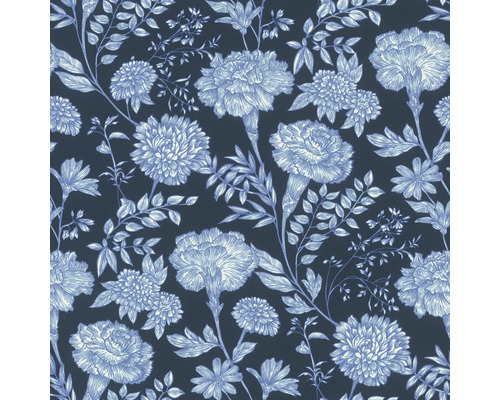 RASCH Vliesbehang 865004 Symphony bloemen blauw