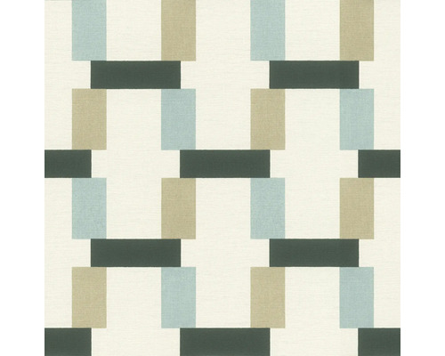 RASCH Vliesbehang 868821 Symphony geometrisch crème Rechthoekig patroon op behang