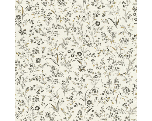 RASCH Vliesbehang 869408 Symphony bloemen crème Behang met bloemmotief