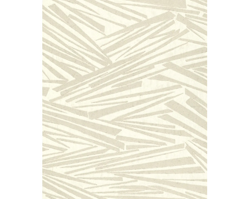 RASCH Vliesbehang 608328 Sky Lounge strepen crème Behang met abstract streepjesmotief