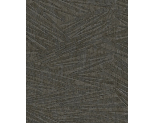 RASCH Vliesbehang 608366 Sky Lounge strepen antraciet Behang met abstract geometrisch patroon