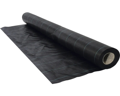 NATURE Worteldoek zwart 100 g/m² 1 x 50 meter Rol onkruiddoek voor de tuin