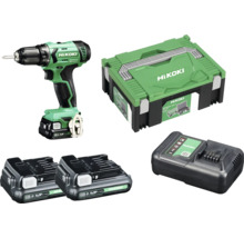 HiKOKI accuschroefboormachine set met twee accu''s, oplader en gereedschapskoffer