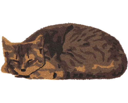 ESSCHERT’S GARDEN Kokosmat slapende kat 77x35 cm