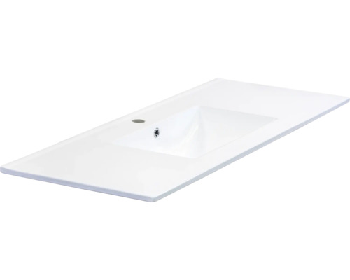 Wastafelblad met rechthoekige wasbak