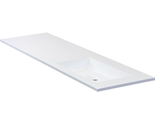 Wastafelblad met waskom