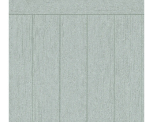 A.S. CRÉATION Vliesbehang 39803-1 wandpaneel groen 500x106 cm Behang met houtstructuur