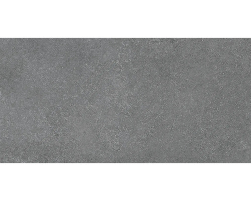 Wand- en vloertegel Rubi donkergrijs 30x70cm gerectificeerd Grijze vloertegel met steeneffect