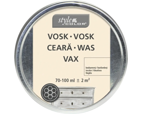 STYLECOLOR Was voor krijtverf kleurloos 100 ml Style Color meubelwas kleurloos, blik van 70 tot 100 ml