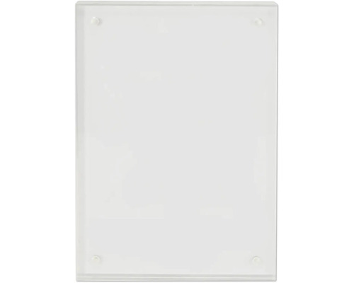 Duidelijke acryl fotolijst met afstandhouders