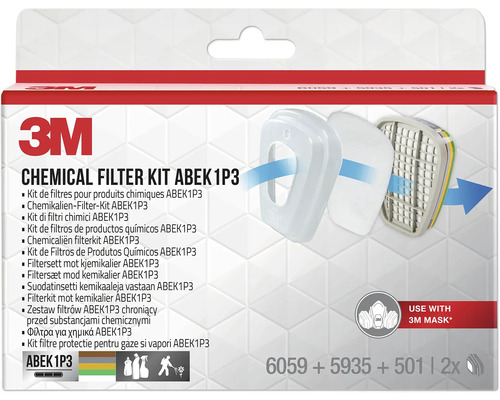 3M Chemicaliënfilterset ABEK1P3