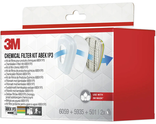 3M Chemicaliënfilterset ABEK1P3