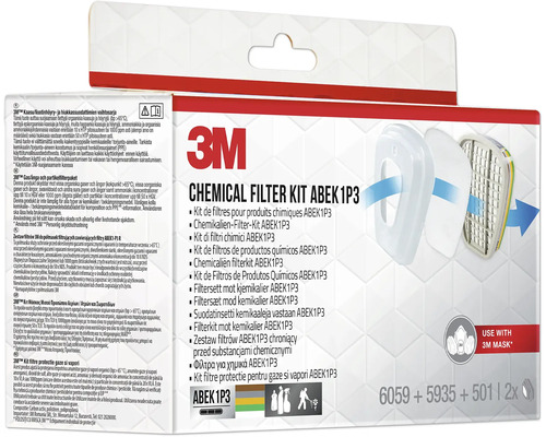 3M Chemicaliënfilter kit ABEK1P3