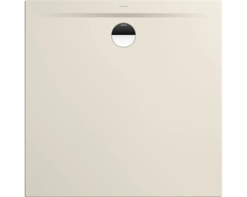 KALDEWEI Douchebak Superplan Zero Secure Plus warm beige 20 110x110x2 cm Vierkante douchebak met afvoer