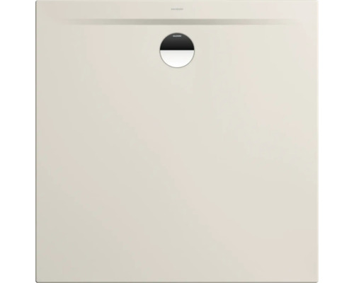 KALDEWEI Douchebak Superplan Zero Secure Plus warm grey 10 110x110x3,7 cm Vierkante douchebak van steengoed