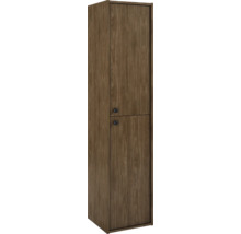 JUNGBORN Hoge badkamerkast PRIMUS met greep 350x1550x350 mm noten