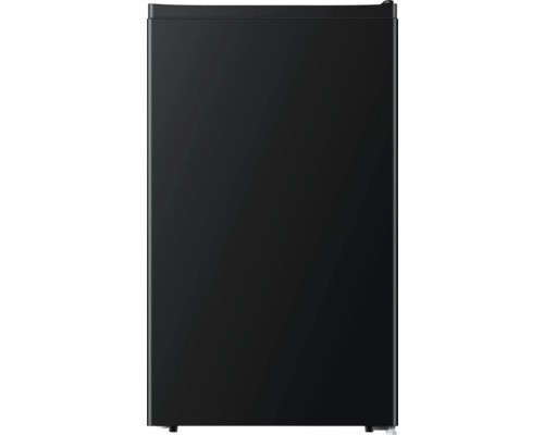 Zwarte koelkast met enkele deur