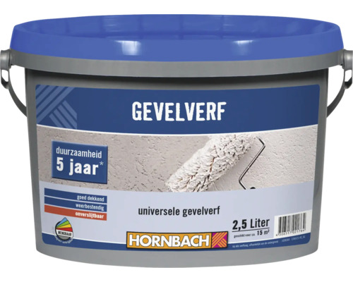 HORNBACH Gevelverf wit 2,5 l
